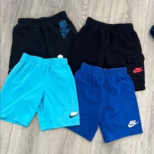 Nike Kids' Shorts - Black, Blue, Aqua